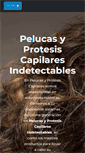 Mobile Screenshot of pelucasyprotesiscapilares.com